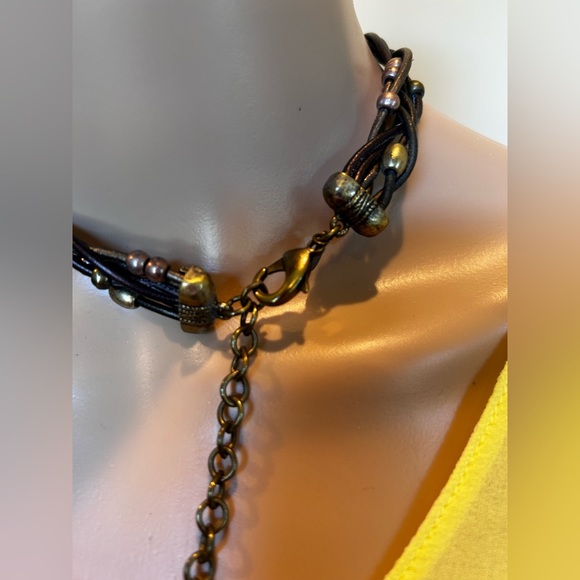 Leather chocker - Picture 3 of 3